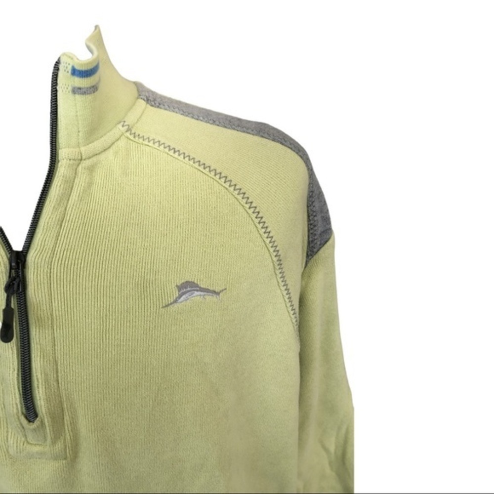 TOMMY BAHAMA HALF ZIP PULLOVER - Picture 3 of 11